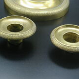 Candleholders in brass