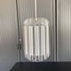 Suspension lamp chandelier ceiling light Aluminium plexi raak septiem B-1205 1960