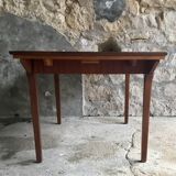 Scandinavian teak dining table S.RM. with extensions 1960