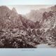 Vecchio Valley, vintage Corsica, photo plate printed in 1935.