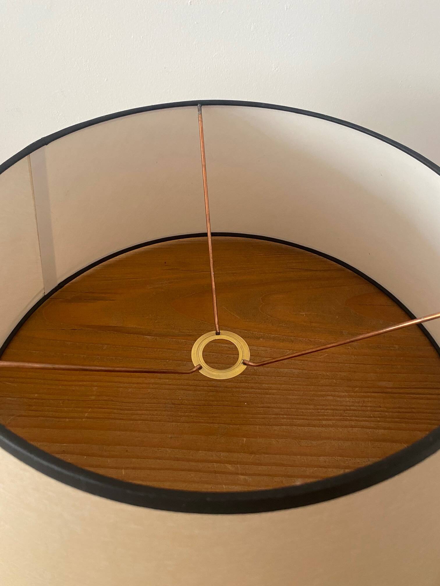 Brass desk lamp, 1950-1960