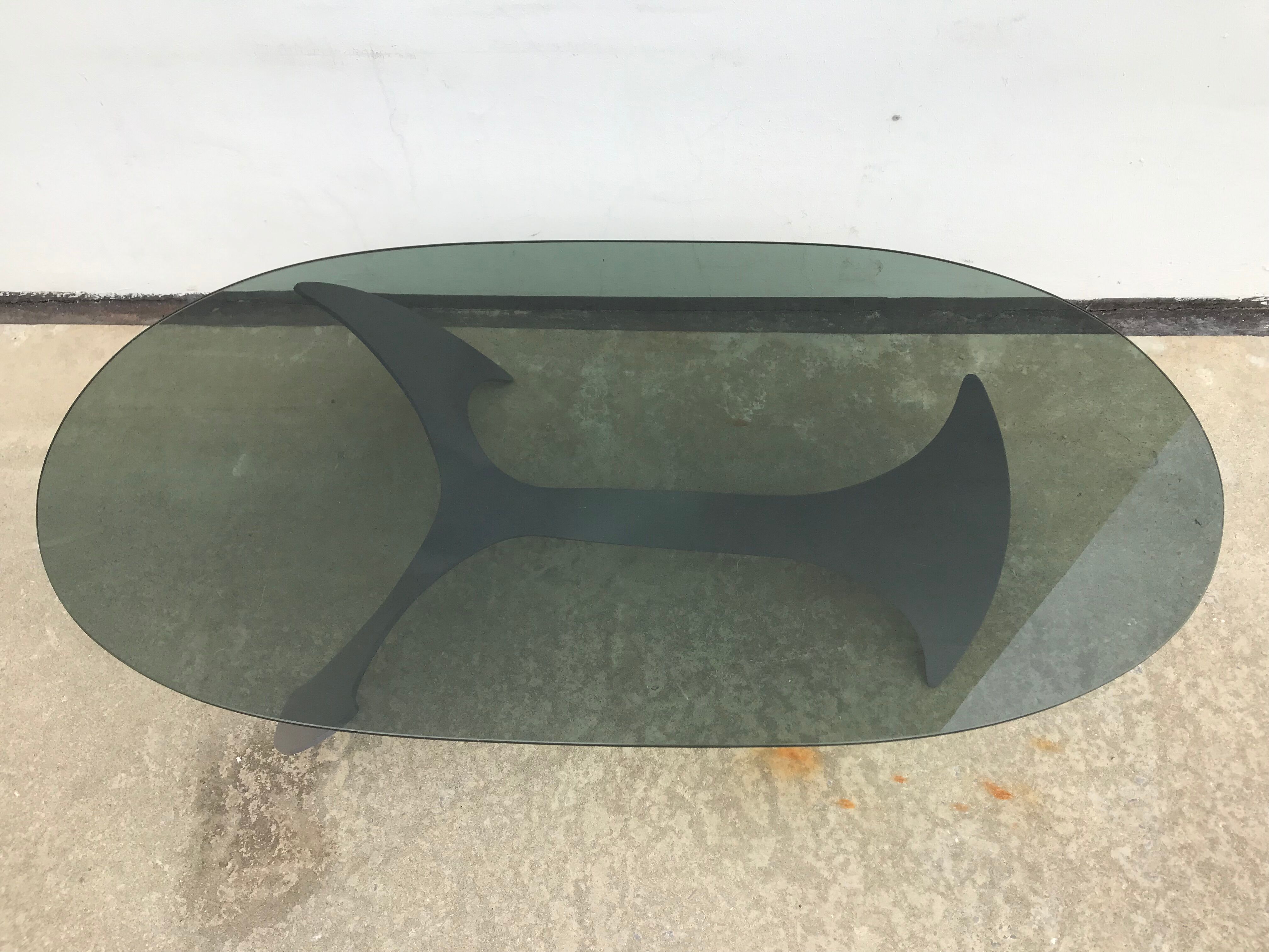 Propeller oval coffee table by Knut Hesterberg 1964