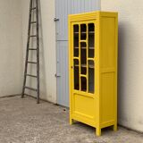 Glass-glazed Parisian wardrobe 1950