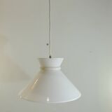 White/vintage opaline pendant light