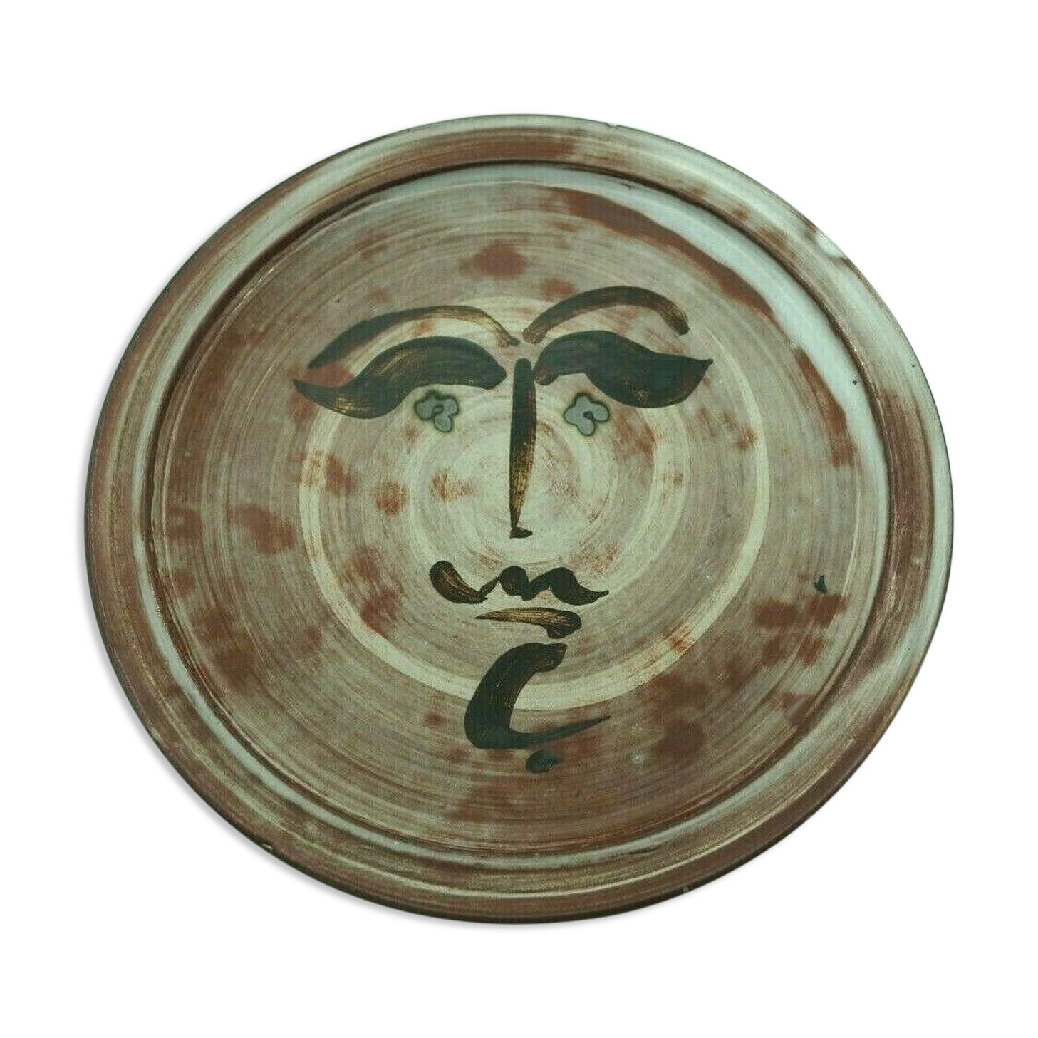 Plate Michel Barbier Atelier du Murier