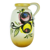 Scheurich vase colorful fat lava flower decor model 484-27