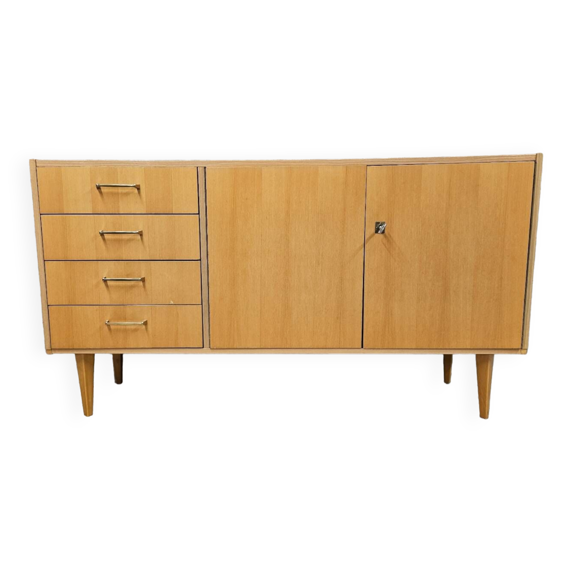 Vintage sideboard 1970 spindle legs