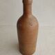 Antique terracotta bottle