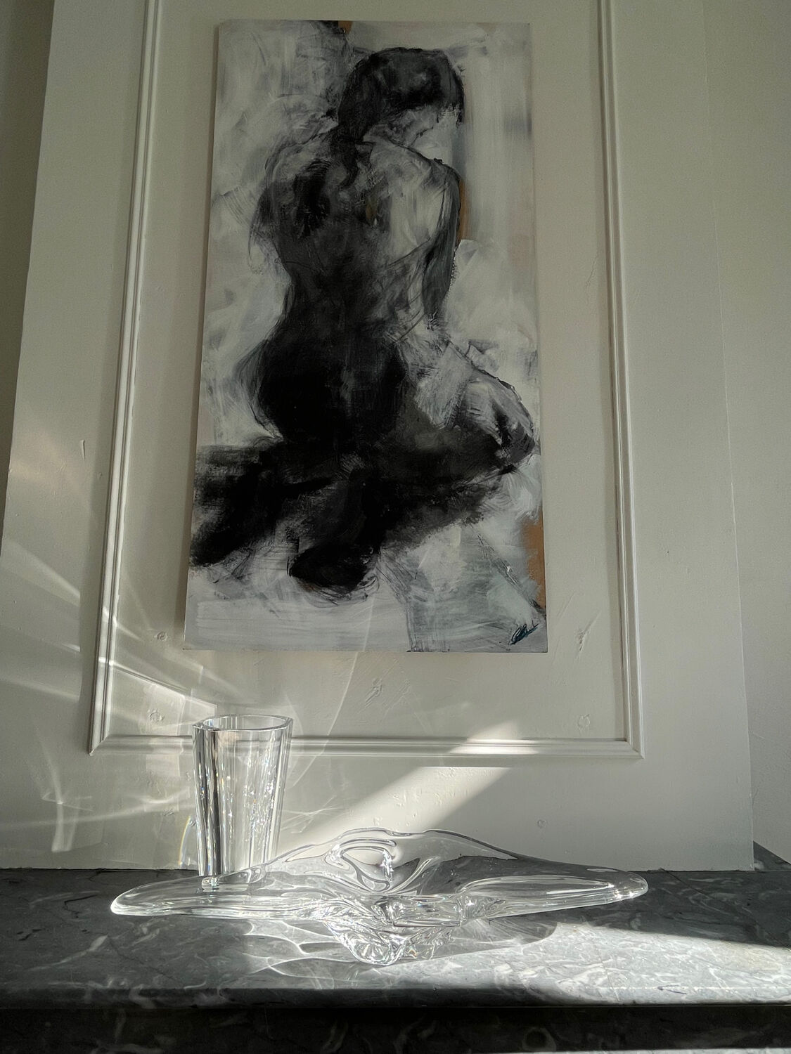 Vase en cristal de Baccarat modèle Diane