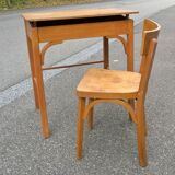 Desk and chairs baumann