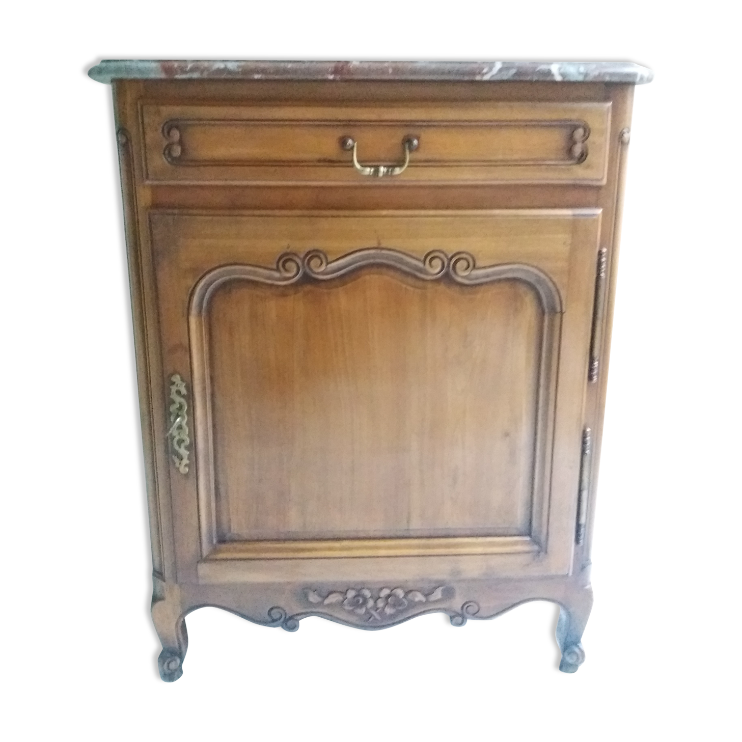 Louis xv-style confectioner in walnut