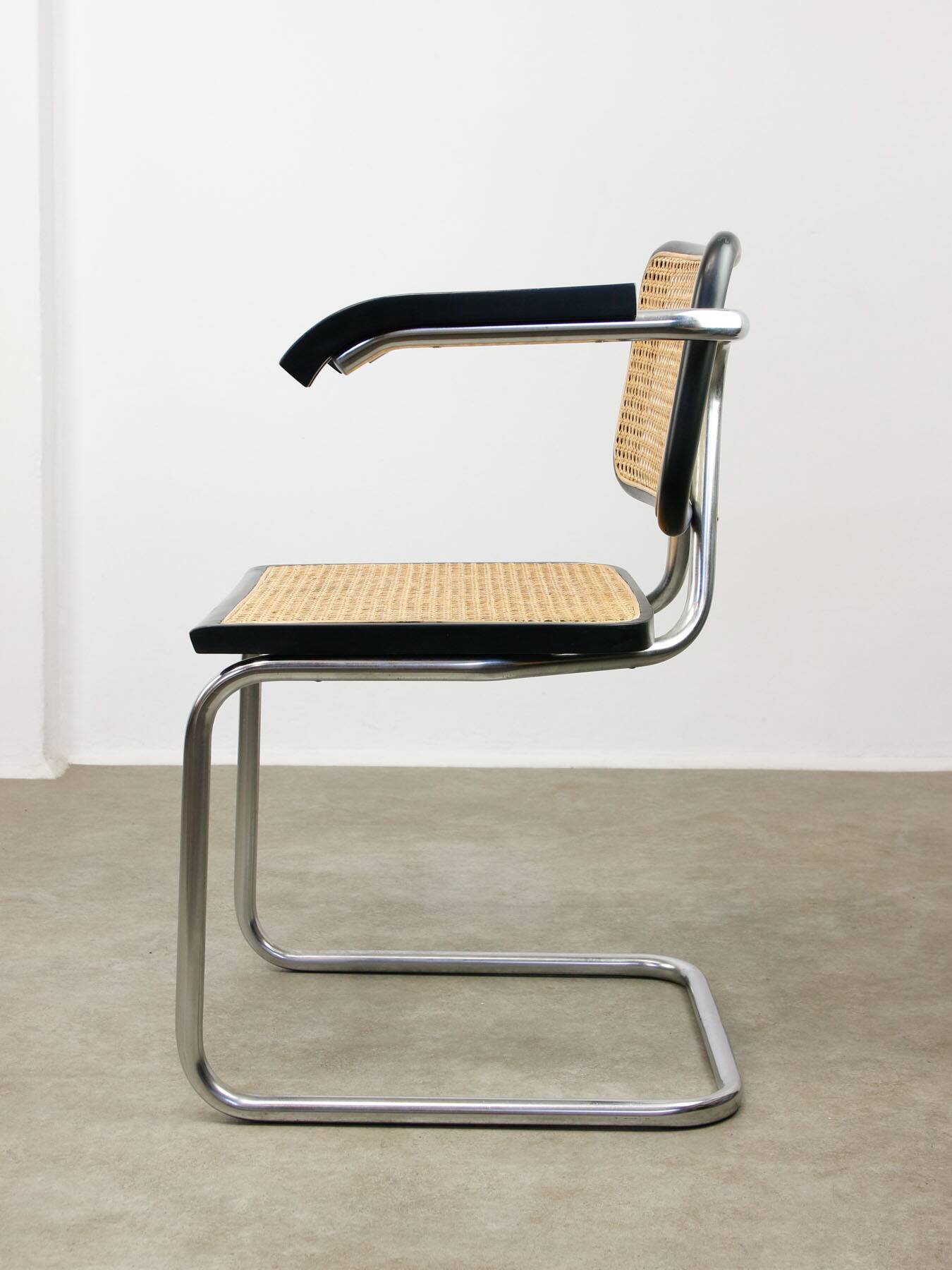 Vintage Cesca B64 armchair by Marcel Breuer