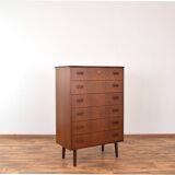 Mid-Century Danish Teak Chest of Drawers, 1960s.