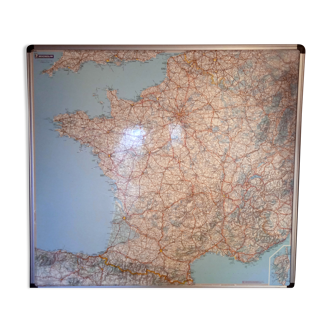 Map of France Michelin mural