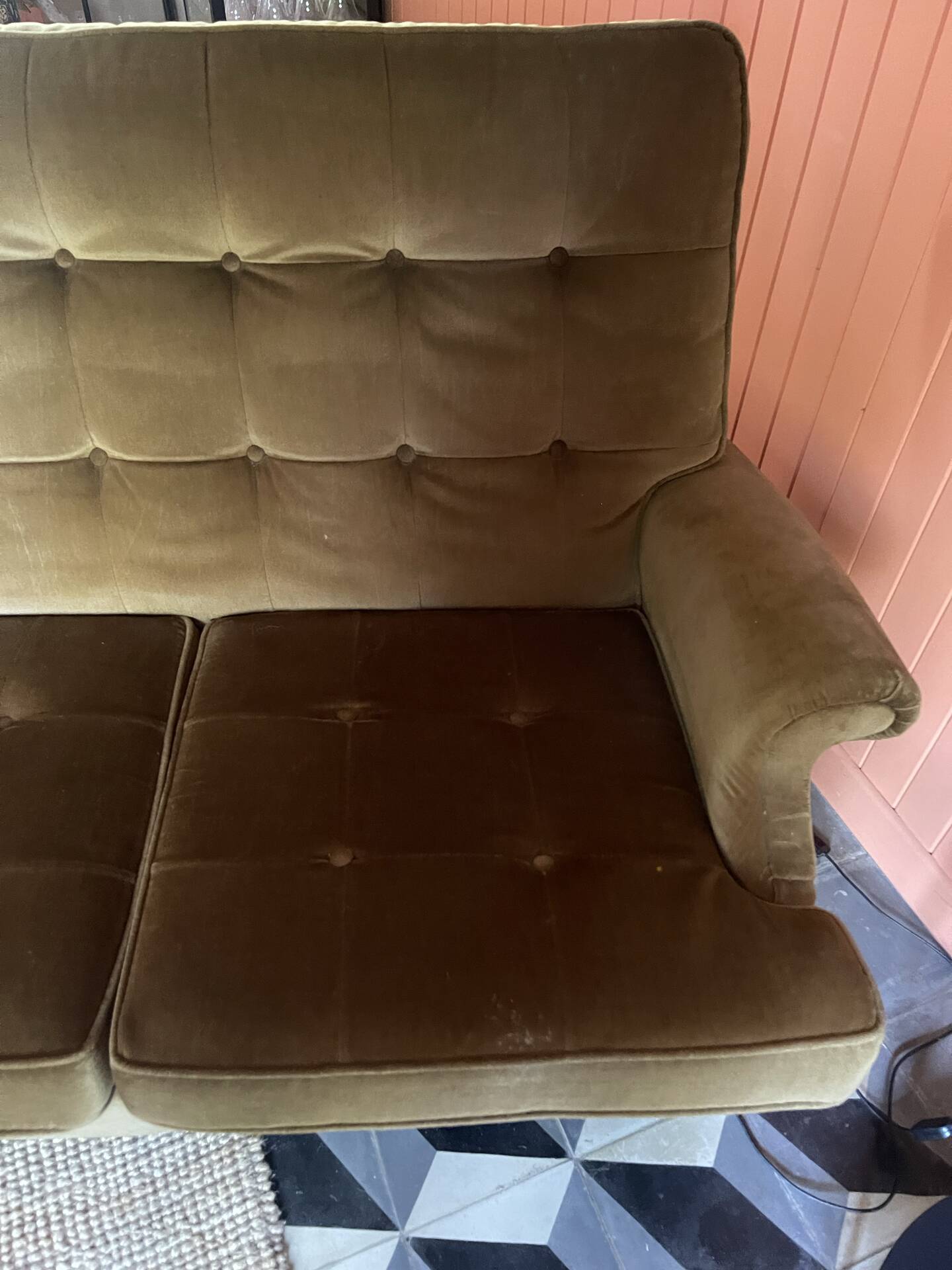 Canapé Parker Knoll vintage