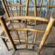 Cane bistro chairs