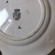 Vintage Sarreguemines Digoin France plate beaten with deer