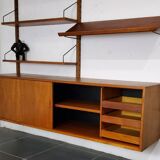Teak storage system from Cadovius, Denmark - 1950s