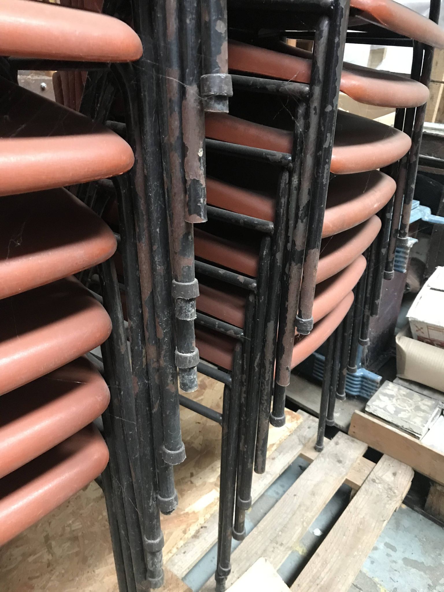 24 chaises en Lot - Vintage 1980
