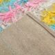 3x10 Pink & Blue Kilim Runner Rug, 94x294Cm