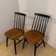 Set of 6 "Fanett" chairs by Ilmari Tapiovaara, Sweden, 1960s.