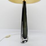 Scandinavian sommerso glass lamp Nils Landberg for Orrefors 1960