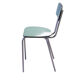 Ensemble de quatre chaises en formica coloré années 60