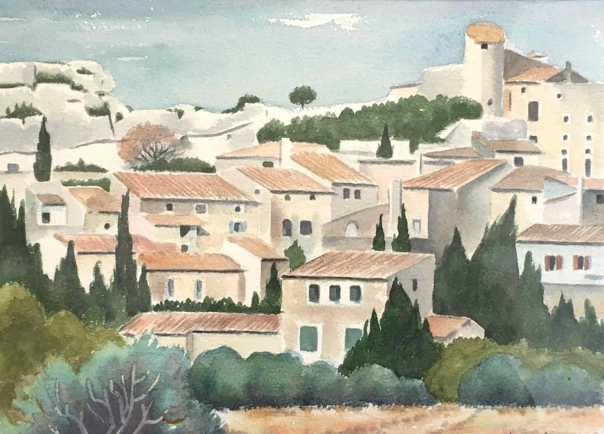 Aquarelle Village provençal