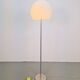 Vintage Opaline Glass Globe Floor Lamp from Hufnagel Leuchten, Germany, 1970s