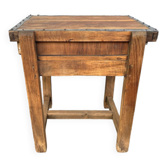 Oak and zinc block