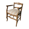 Low back armrest chair