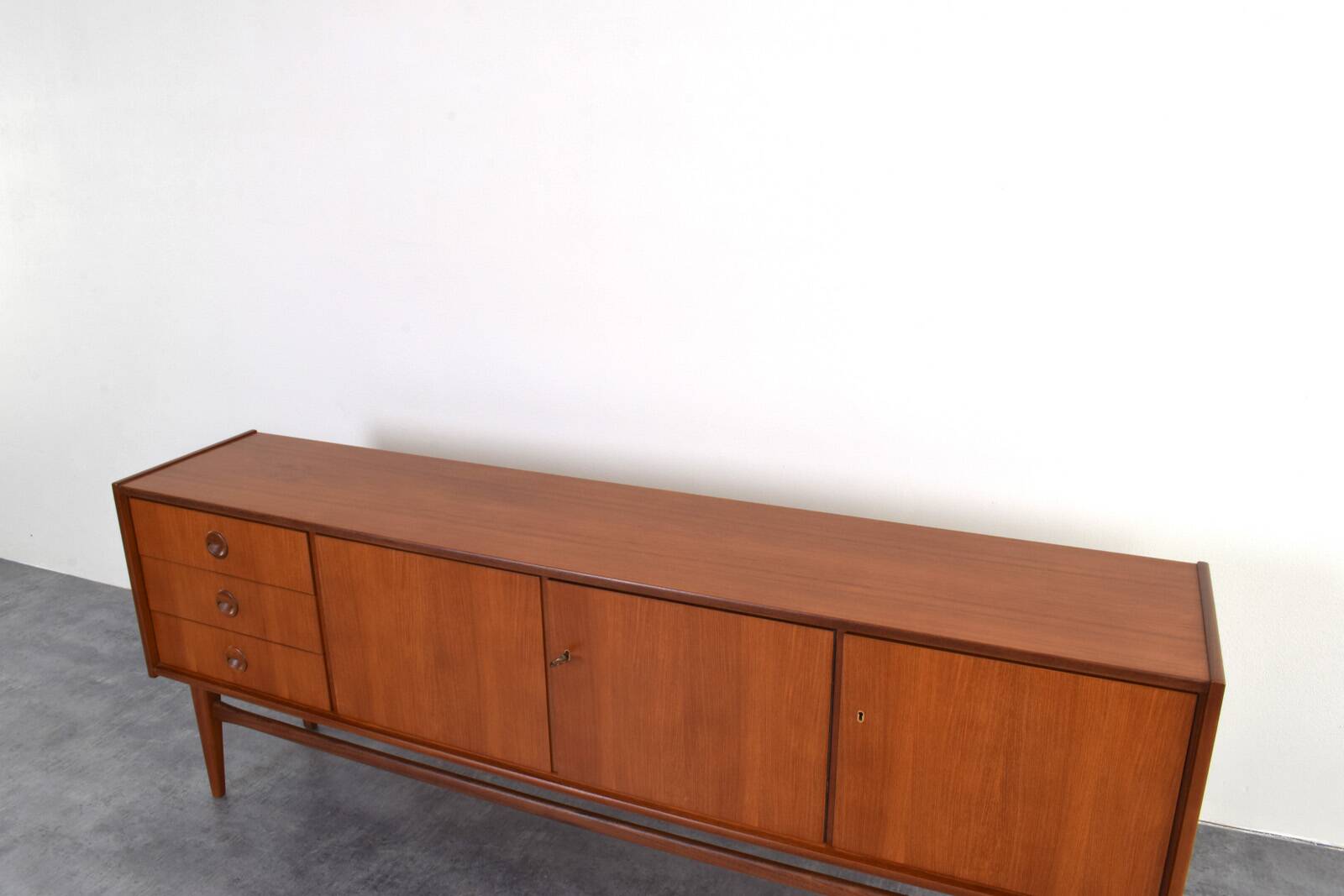Mid-Century Teak Sideboard Model Premium from Bartels, 1960s.