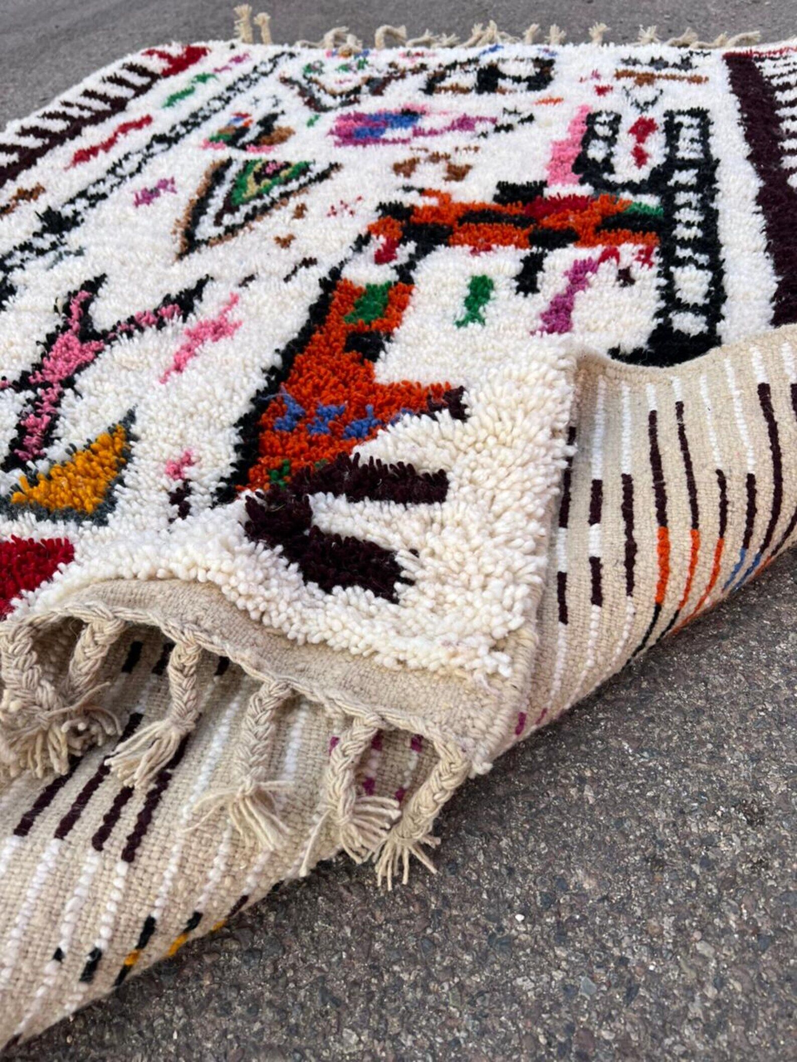Handmade Berber rug 200cm×300cm
