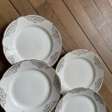 6 vintage Villeroy & Boch dessert plates 250905
