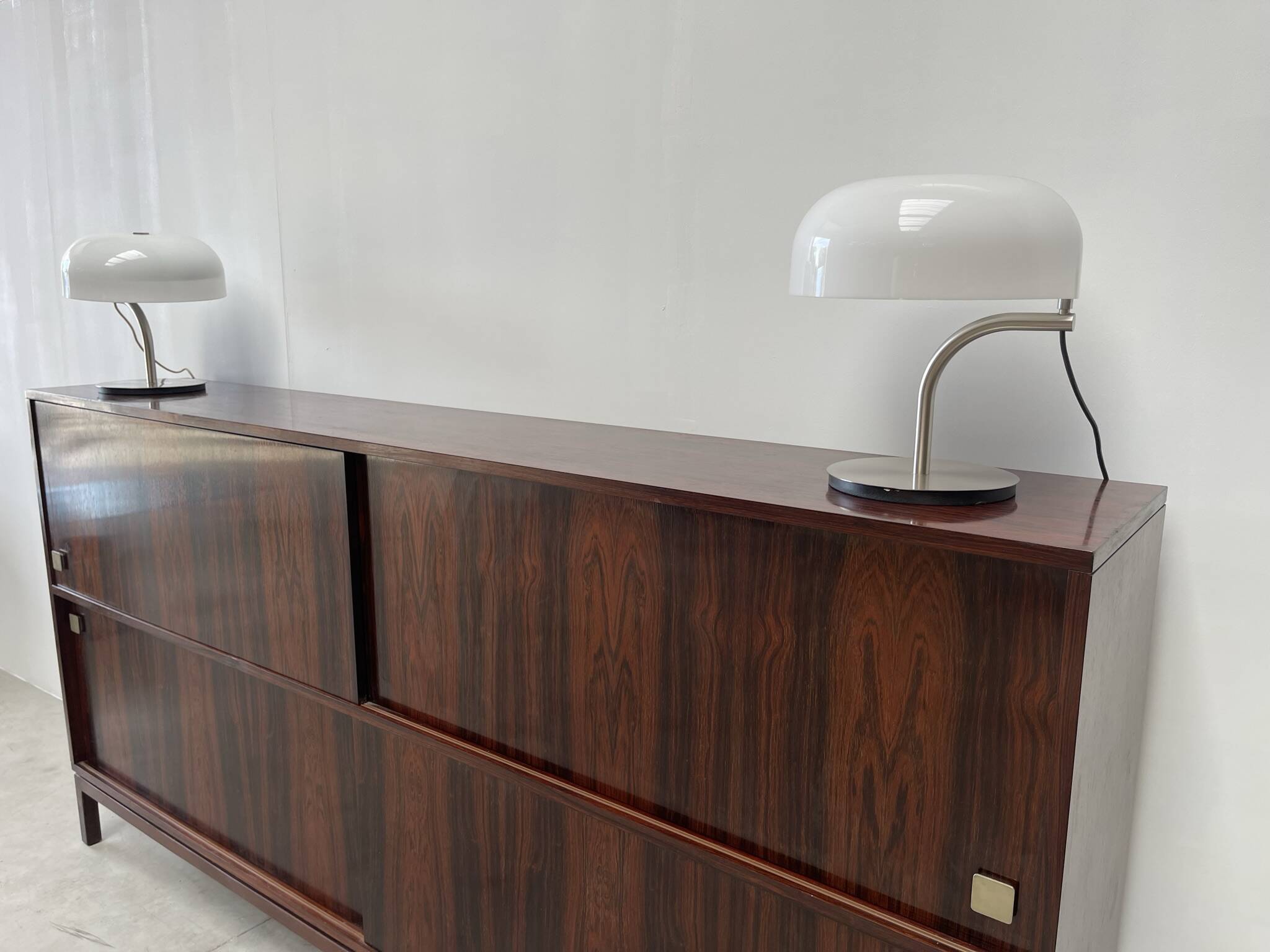 Pair of table lamps by Giotto Stoppino for Valenti, 1980s