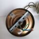 6-sided beveled glass lantern pendant light