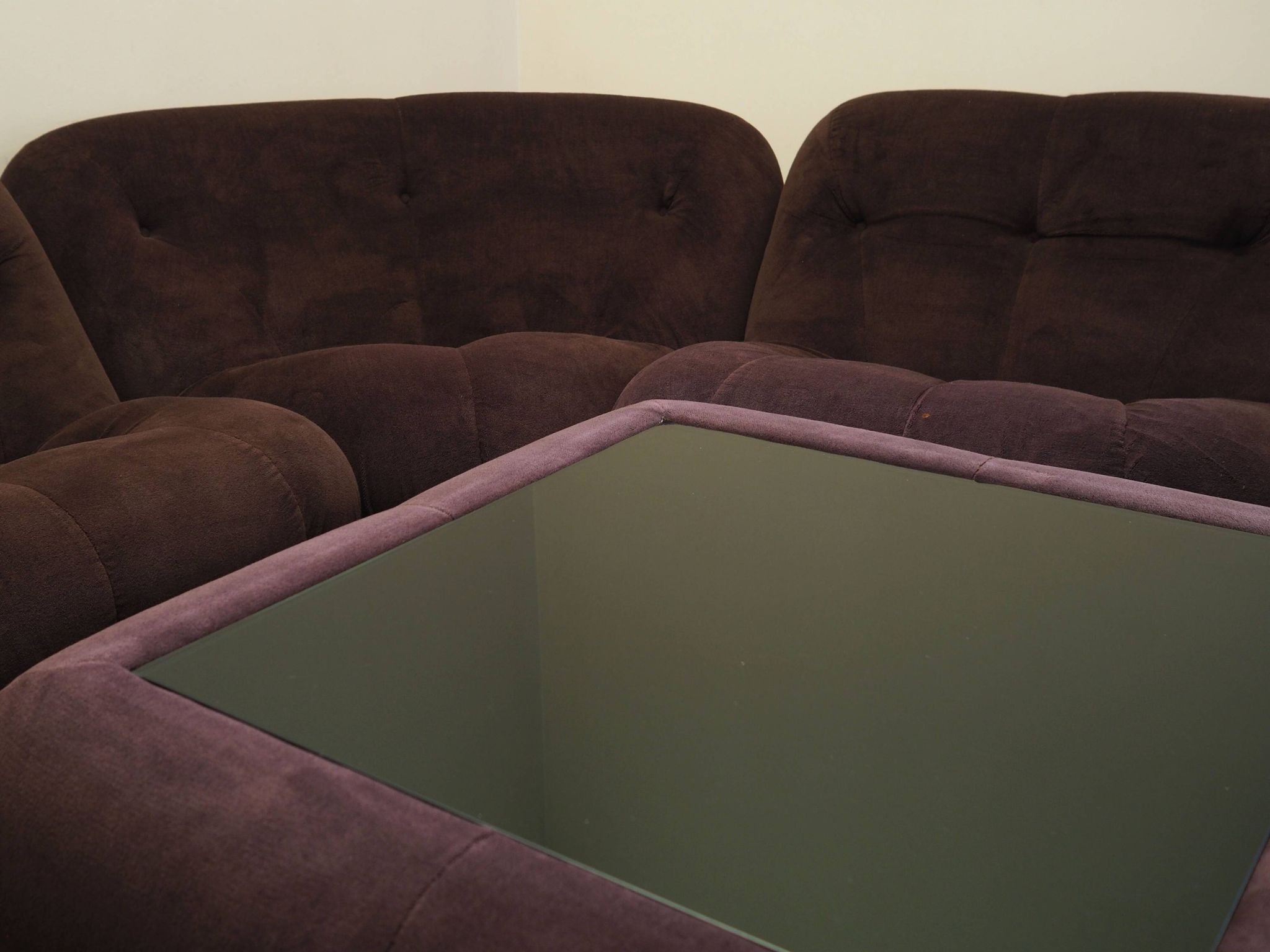 Living room set, Italian design, 1970s, designer: Rino Maturi, manufacturer