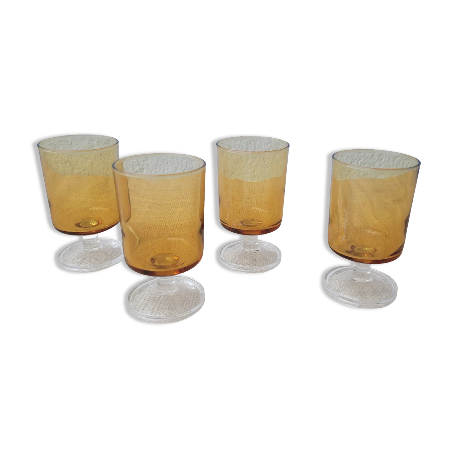 70's stemmed glasses