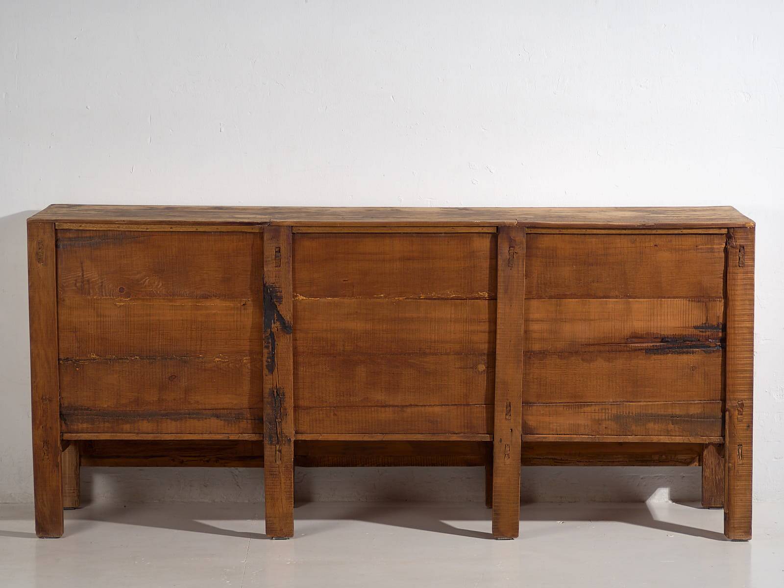 Antique three-door living room sideboard (c.1900) #40