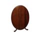 Antique English Oval Mahogany Coffee Table, late 1800s