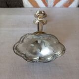 Candlestick candlestick silver metal