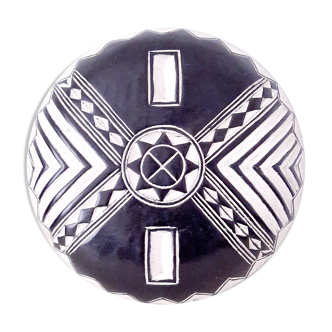 Traditional african tribal shield bamiliké wall décor