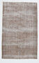 5x8 brunt orange floral vintage rug, 151x244cm