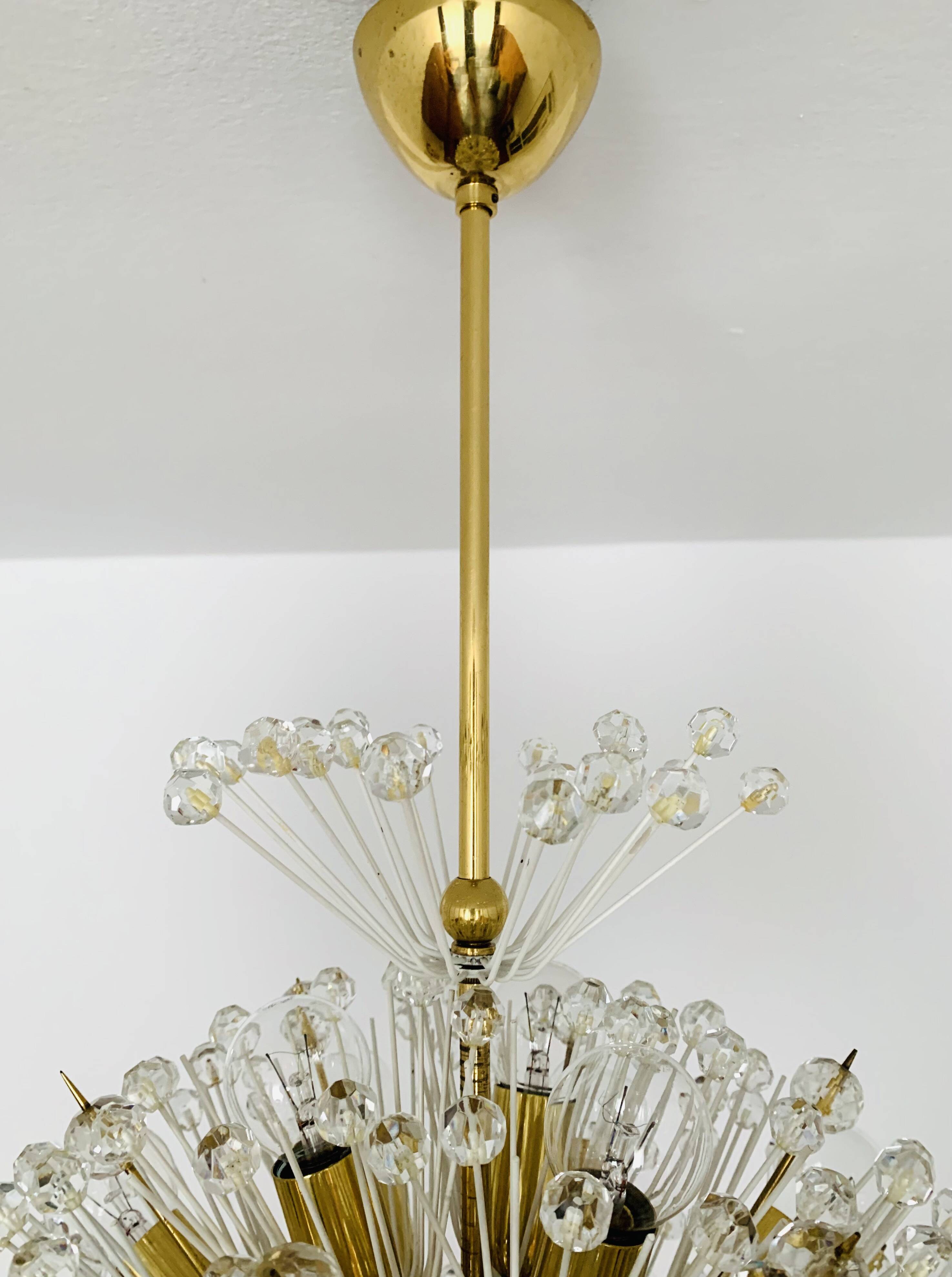 Dandelion Chandelier by Emil Stejnar for Rupert Nikoll