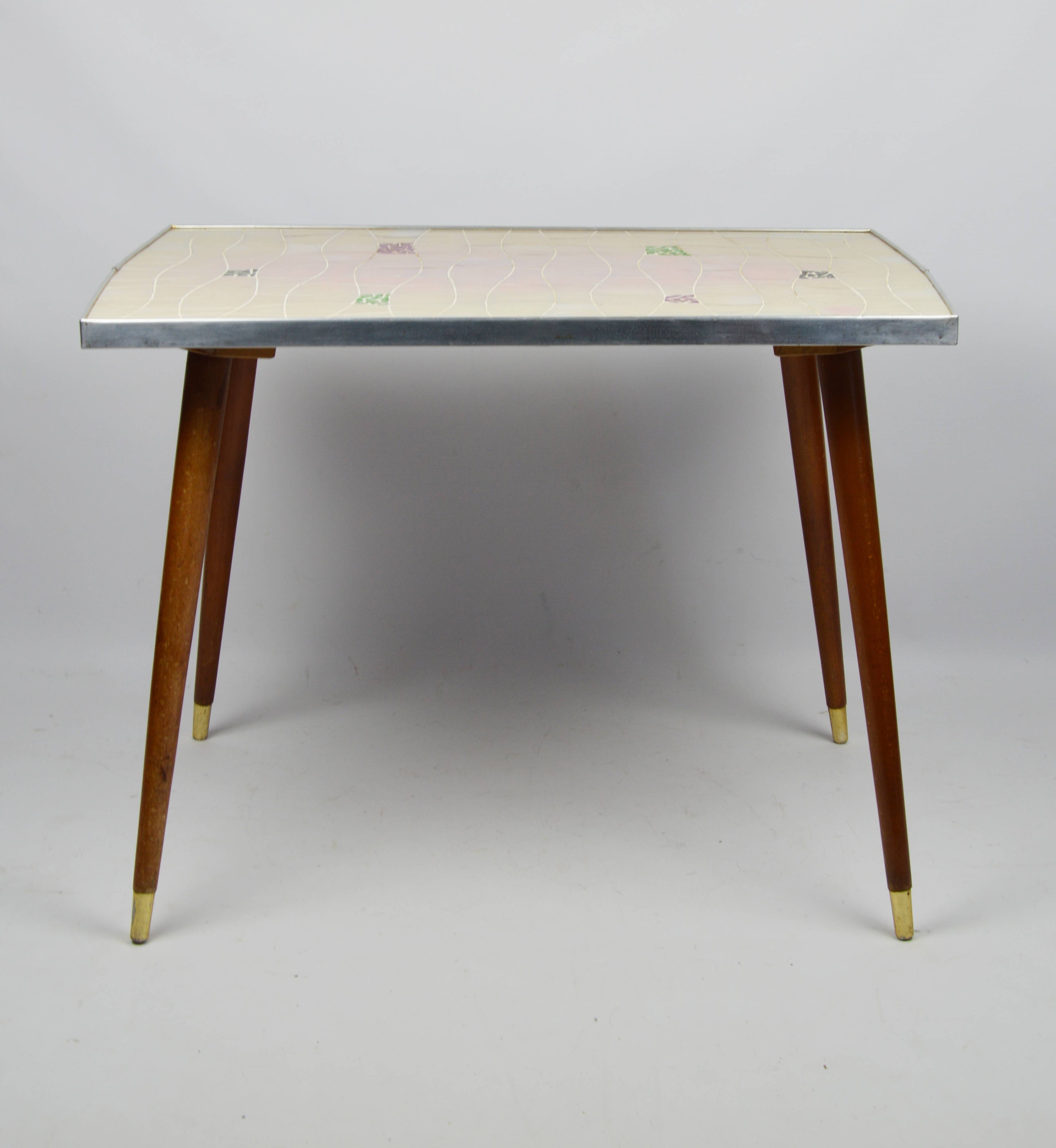 Mosaic side table, 1970s