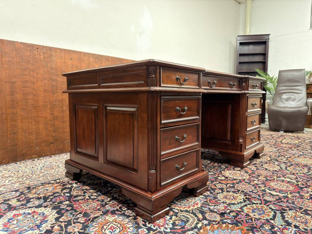 English Chesterfield Desk