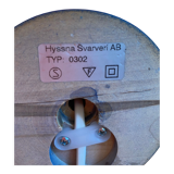 Wood and fabric lamp and wall light set