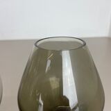 Set of Three Turmalin Vases Wilhelm Wagenfeld Wmf Attributed, Germany 1960s