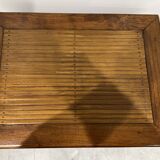 Meuble d'appoint en bois exotique