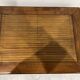 Exotic wood side table